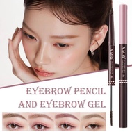 A.m.g. Versatile Eyebrow Pencil & Mascara Waterproof, Wild Eyebrow Brows Smudge-proof Defined J6b0