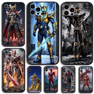 TPU black silicone soft shell 【DM-A8】cartoon Anime warrior for iPhone 5 5s SE 6 6s 6Plus 6sPlus 7 8 