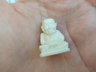 泰国原庙恭请圣僧手雕象牙车神龙婆托龙普托自身大模保平安挡灾避险招财运赌运横财人缘桃花事业泰国佛牌 Thai Amulet Ivory Lp Thuad Luang Pu Thuat Longpo Lu
