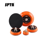 SPTA 1/2/3 Inch (25mm/50mm/75mm) M6 Backing Plate Hook & Loop Adhesive Back Plate Polishing Buffing 
