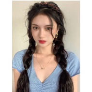Lazy Braid Hair Band Bando Rambut Braid Korea Styling Tool Ikat Kepala Rambut Jalinan Aksesori Rambu