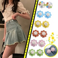 Cute Smiling Sunflower Seam-free Removable Waist Cinch Button Jeans Skirt Waist Cinch Tool
