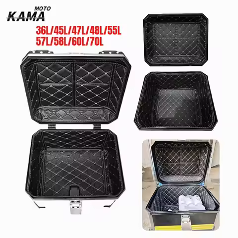 36L/45L/55L/57L/58L/70L Universal Motorcycle Trunk Liner Square Box Electric Vehicle Tailbox Detacha
