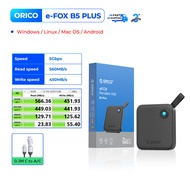 ORICO | ORICO B5 PLUS Portable External Solid State Drive External Hard Drive USB 3.2 Gen2 SSD for i