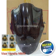 [COD] Visor Windshield Variasi NMAX Lama Old 2015 2016 2017 2018 2019 Bahan Acrylic Akrilik Tinggi 4