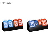P Prettyia Score Score Flip Score Manual Flip Cards Lightweight Score Co-keeper Score for Table Tenn