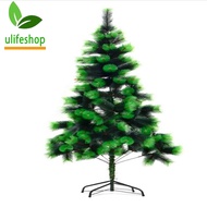 Ulife 4ft 120cm Christmas Tree Green with Free 64L Christmas Lights
