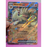 Pokemon TCG: Ninetales ex 151 English