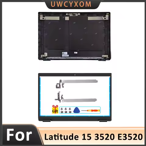 New For Latitude 15 3520 E3520 LCD Back Cover A Shell 017XCF 04Y37V / Front Bezel 0X5CF4 0DJP76 0KD5