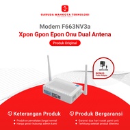 Xpon F663NV3a Gpon Epon Onu Modem Original Used Modem/ with Bonus Adapter