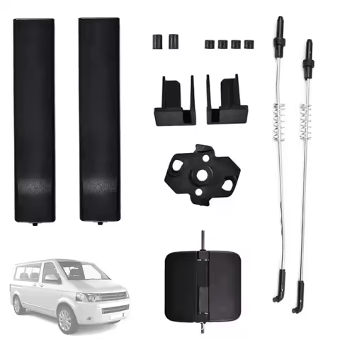 7H0847773 7H0847790 For VW T5/T6 7H 7J Caravelle Left Right Side Sliding Window Glass Latch Cover Re