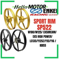ENKEI SP522 SPORT RIM Y15ZR LC135 Y125ZR Y125 Y15 135LC LC4S LC5S RIM SUKAN SP522 ENKEI RIM SP522 5