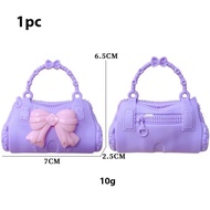 MIHAN Doll Handbag, Fashion Plastic 1/6 Doll Accessories,  5 Styles Doll Purse Accessories Doll Acce