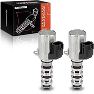 A-Premium 2-PC Left and Right Engine Variable Valve Timing (VVT) Solenoid Compatible with Nissan Alt
