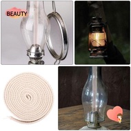 BEAUTY Kerosene Lamp Wick, Kerosene Lamp Replacement with Red Stitching Oil Lamp Wick, Durable Cotton Lamp Wick Flat Lamp Wick Oil Lam