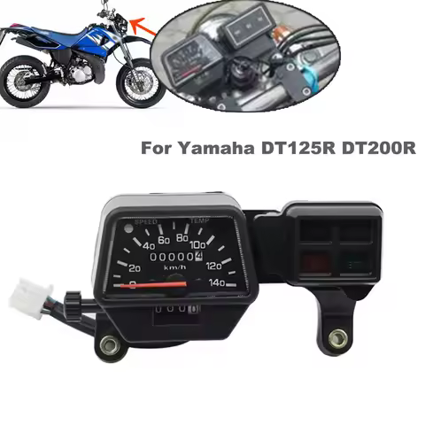 For Yamaha DT125R DT200R Speedo Speedometer Kilometer Odometer Gauge Tachometer Intrument Clock DT 1