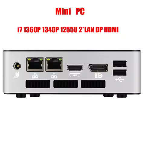 Pocket Mini Computer i5 1340P 1335U i7 1365U 1270P 2xDDR5 NVMe SSD Windows 11 Pro NUC Mini Gaming PC
