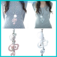 Fine Unique Music Note Necklace Pendant Necklace Charm Necklace Plastic Texture