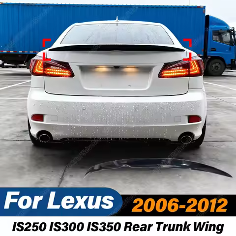 For Lexus IS250 IS300 IS350 2006 2007 2008 2009 2010 2011 2012 Rear Trunk Wing Rear Lid Tail Lips Sp