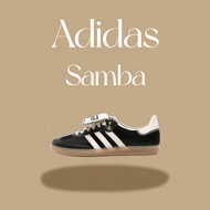 [กล่องเดิม]WB adidas originals Gazelle Samba เป็นแฟชั่น สะดวกสบาย รองเท้าหญิง forum low รองเท้าลำลอง รองเท้าเดิน รองเท้าผู้ชาย