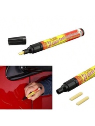 清漆修復筆刮痕修補填充與密封劑汽車漆適用於所有車型，不適用於深刮痕