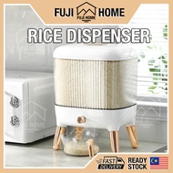 🏠READY STOCK🏠10KG Automatic Rice Dispenser Rice Storage Box Rice Container Smart Rice Dispenser Rice Bucket Bekas Beras