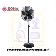 SONA 20"  Power Stand Fan SSO6068P | SSO 6068P (5 Years Motor Warranty)