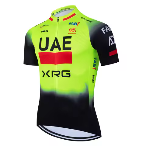2025 UAE Summer Cycling Clothes Jersey Men Mtb Road Bike Uniform Shorts Man Mountain Complete Men's 