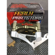BREMBO 4 PISTON CALIPER M50 BREMBO CALIPER M50 PNP BRACKET SET NINJA R SS RR CNC CALIPER BRACKET M50