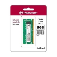 TRANSCEND RAM SODIM DDR4 8GB (8GBX1) 3200MHZ 1RX8 1GX8 CL19 1.2V - JM3200HSB-8G 1904T