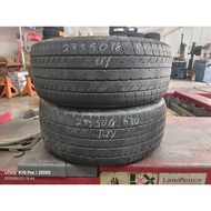 second Tyre 235/50/18 Toyo r30 2019 year (2pcs tyre together)