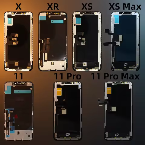 OLED 16 For iPhone X XR XS MAX 11 12 Pro Display 15 Pro Max Screen Touch For iP 13 Pro 14 Plus 13 MI