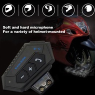 BT12 Helmet Headphone Bluetooth Motorcycle Headset V4.2 Bluetooth Intercom Motor Bike Earphone Noise Redu Enjoygo