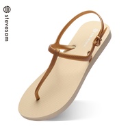 2025 Summer Boho Style Versatile Flip-flop Flat Womens Roman Shoes Clip Womens Sandals Comfortable J