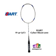 Hart Cyber Shoot 200 Badminton Racket (+ FREE COVER, T-SHIRT & TOWEL GRIP 2 PCS)