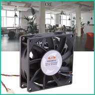 CRE 8x8x2 5cm Cooling Fan Replacement for KZ8025B012U  6500RPM 4Pin 4Wire Cooler