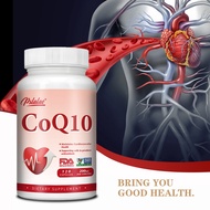 Pslalae Vegan Coenzyme Q10 200mg, a dietary supplement for heart and cardiovascular health, suitable
