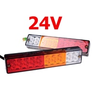 ไฟท้าย 12V และ 24V 20LED 1 ข้างและ 2 ข้าง ซ้าย-ขวา รถเทรลเลอร์-ATV รถบ้าน-RV ไฟท้ายรถบรรทุกท้ายราบ ร