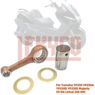 Motorcycle Connecting Rod Moto Conrod for Yamaha YP250 1995-1999 YP250A YP250D YP250S Majesty SV DX 