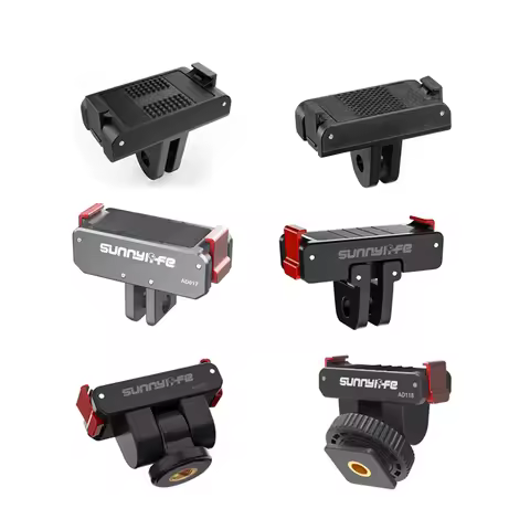 Magnetic Adapter Mount for DJI Action 5 Pro/Action 4 3 Quick Release Mount Base for DJI Osmo 360 Cam