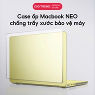 SMTech Transparent NEO Macbook Case Anti-Scratch Back Cover for Macbook Air Pro 13-16inch M4 M5