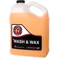 Adam's Polishes Wash & Wax Shampoo (1 Gallon) - Car Wash Soap Infused With Pure Carnauba Car Wax
