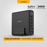 UNEED GaN Charger 240W with Display PPS QC 4.0 PD 3.0 AFC - UCH482