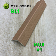 2.9 meter L PROFILE Fluted wall panel WPC Fluted Panel PVC Wood Strip Wainscoting Slat wall shiplap 