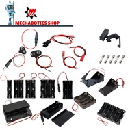 Battery Holder/9V Battery Cable JST Connecter Fuse Holder Fuse Cable 18650 Battery Holder AA Battery