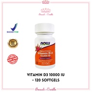Now FOODS Vitamin D3 10000iu - 120 Softgels