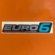 EURO 6 Hino Emblem Embossed Sticker