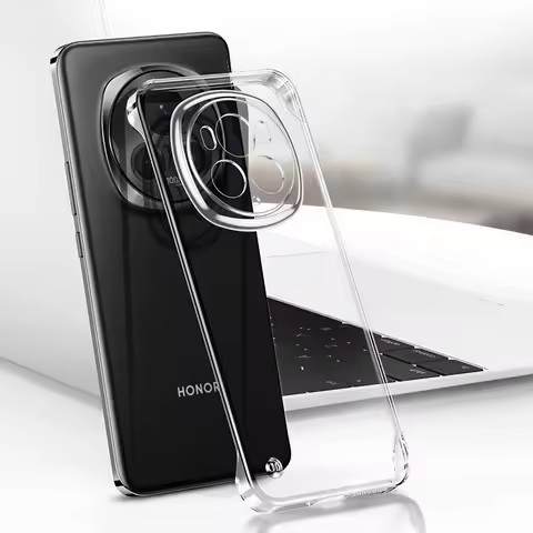 Frameless Slim Clear Hard PC Case For Honor Magic6 Pro ShockProof Coque Phone Cases For Honor Magic 