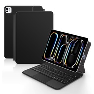 แป้นพิมพ์ Smart PIN Plug&Play Magic Keyboard สำหรับ iPad Pro 11 นิ้ว M4 2024 Pro13 Air รุ่นที่ 6 5 4