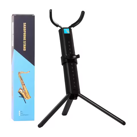 Tenor Saxophone Stand Portable Foldable Tenor Saxophone Stand Metal Legs Tripod Professional Woodwin